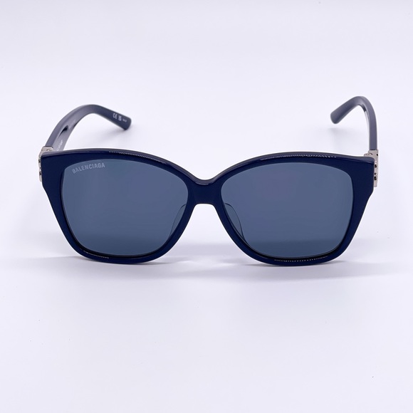 NEW BB0135SA 004 WOMEN BLUE BALENCIAGA SUNGLASSES BB0135S - Picture 4 of 13